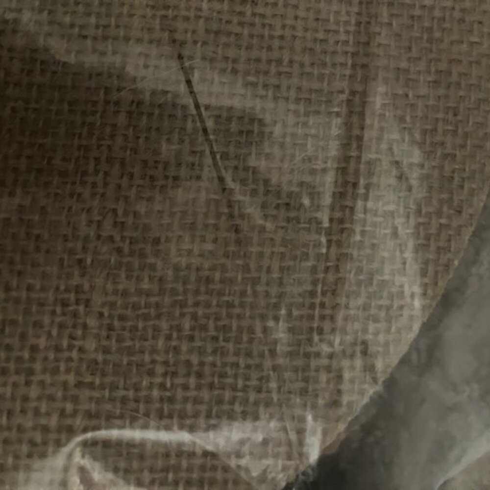 25 burlap circles / placemats